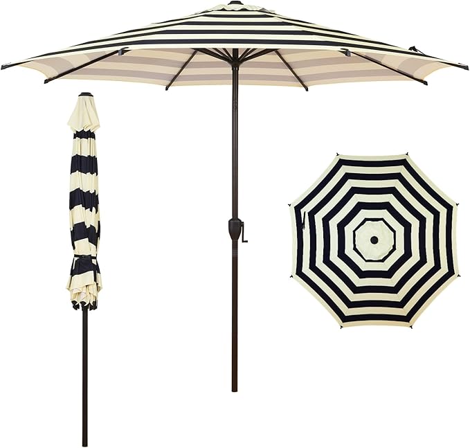 Abba Patio Outdoor Market Umbrella with Crank and Tilt
